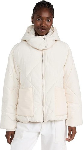 Free People Emmy Swing Puffer Jacket in Bones Size L - Picture 7 of 7
