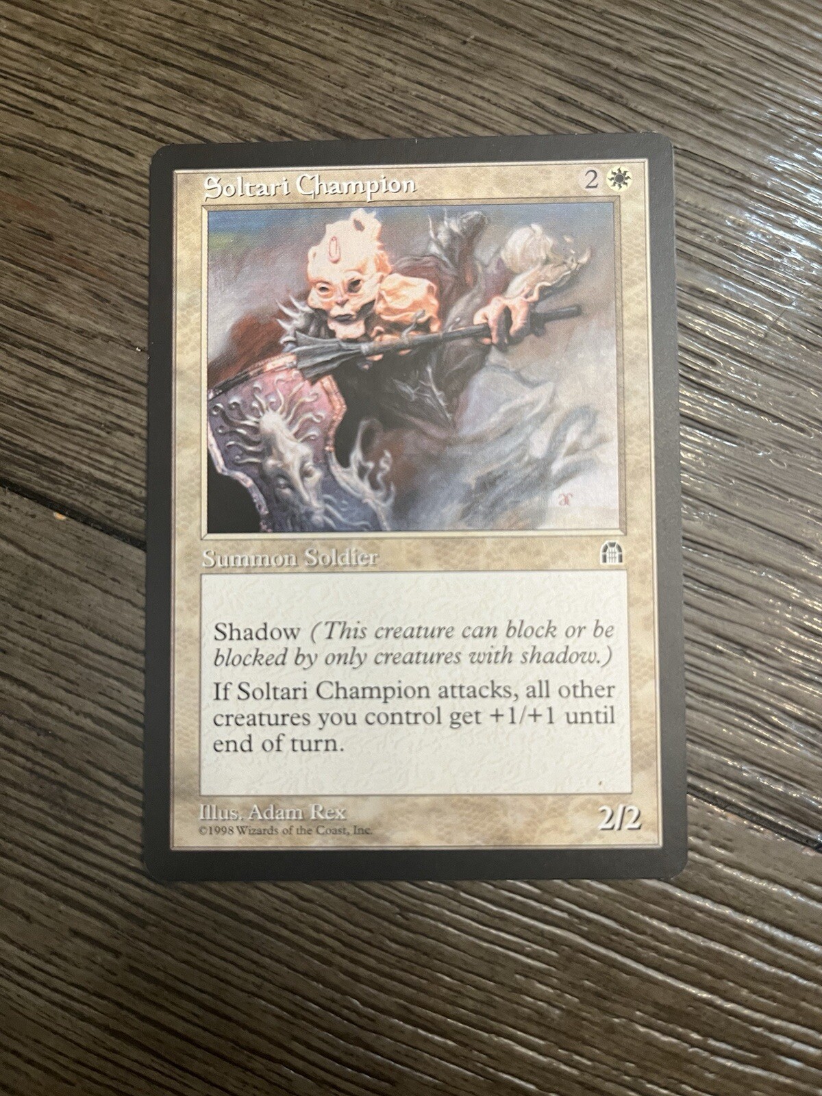 Magic The Gathering Soltari Champion Stronghold Rare NM