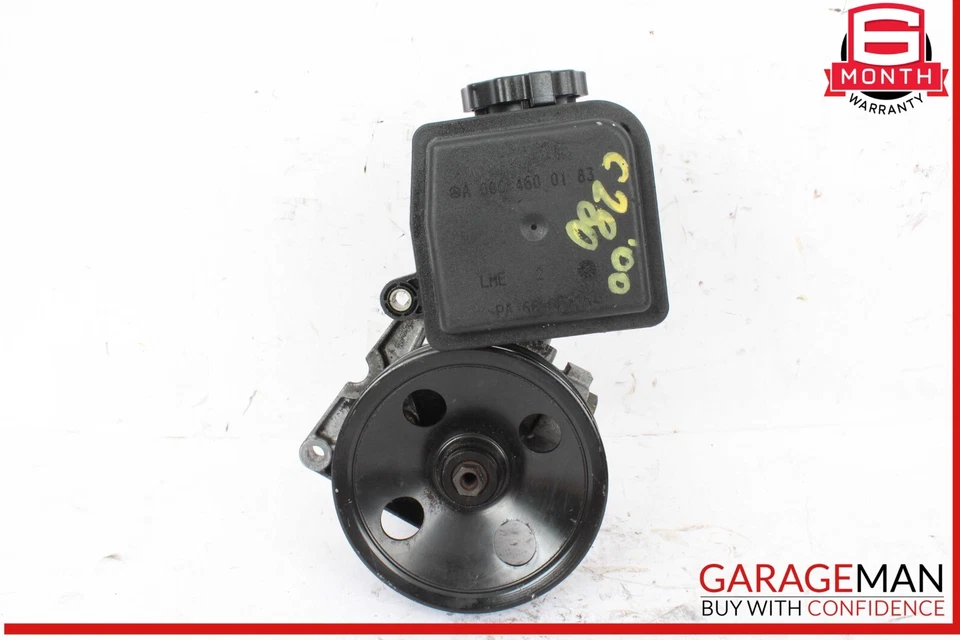 98-04 Mercedes W202 C280 E320 SL500 Power Steering Pump 0024662401 OEM - Image 2 of 4