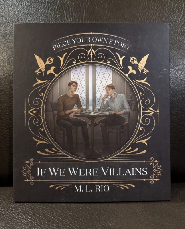 Illumicrate Book Box If We Were Villains Puzzle