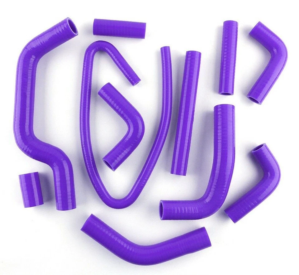 Purple For DUCATI MONSTER S4 2001-2003 02 Silicone Radiator Coolant Hose Pipes - Image 2 of 2