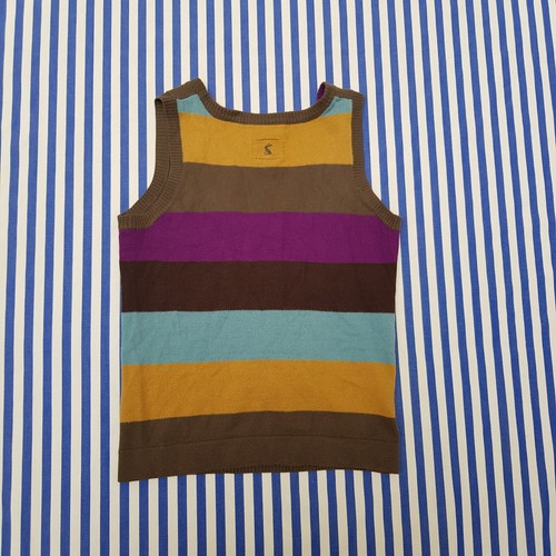 Klassisch-ungewöhnlicher Pullover v Tom Joule (Joules), M, grün / bunt gestreift - Bild 11 von 24