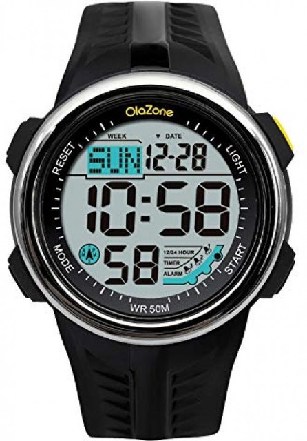 sports watch with stopwatch