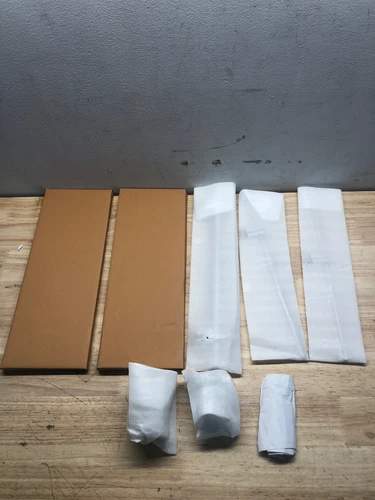 Signature Hardware 296466 Ceeley 17" Two-Tier Glass Bathroom Shelf - Chrome - Picture 1 of 2