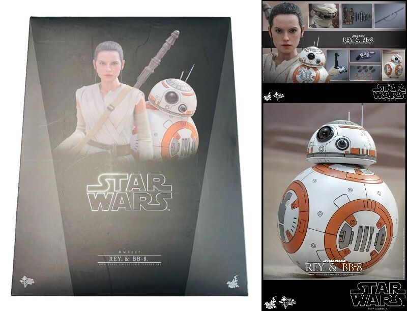 ホットトイズ レイ & BB-8 MMS337 1/6スケール スターウォーズ