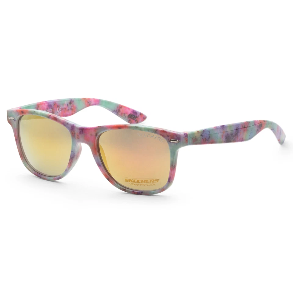 Skechers Women's 54mm Green Red Spotted Sunglasses SE6042S-92U-54