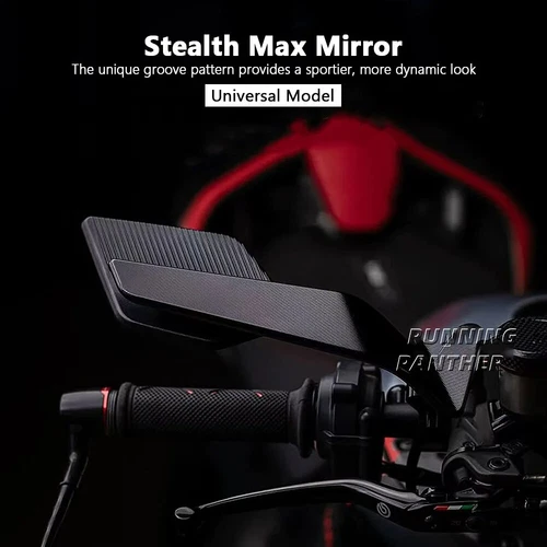 Stealth Max Mirror Adjustable Rearview Mirrors For Honda CB750 Hornet 2023-2025 - Picture 3 of 17