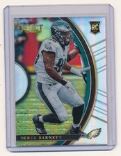 DEREK BARNETT 2017 SELECT PRIZM SILVER #93 RC *PHILADELPHIA EAGLES*