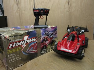 radio shack lightning rc car