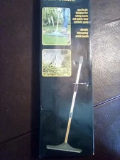 Artificial Turf Synthetic Grass Rake 55" Garden Hand Broom Rake for Leaves