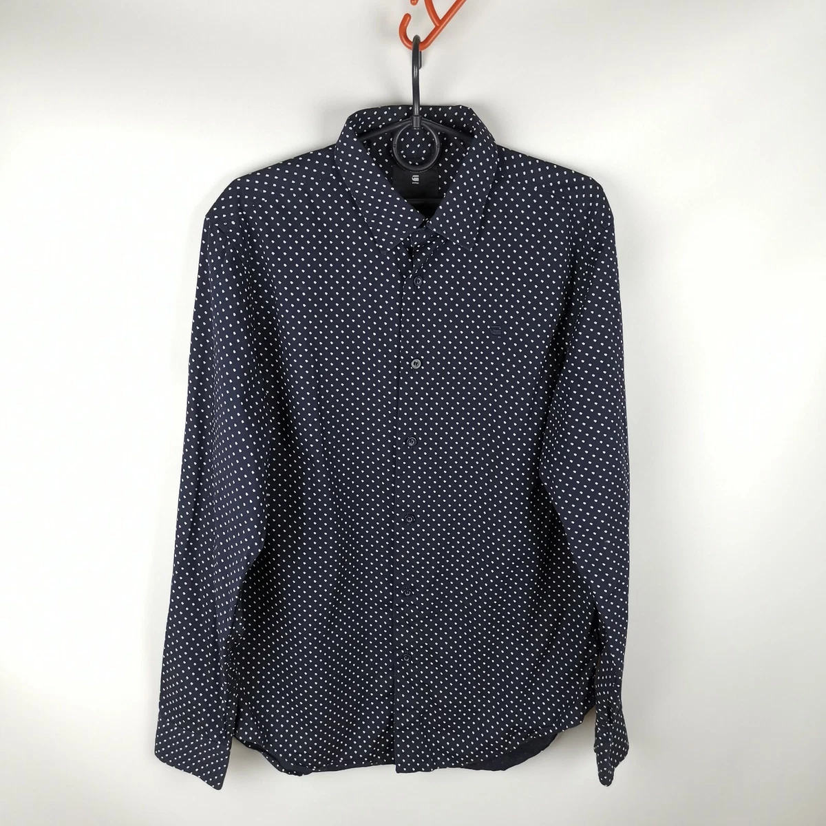 G Star Raw Core Shirt longsleeve dot print logo