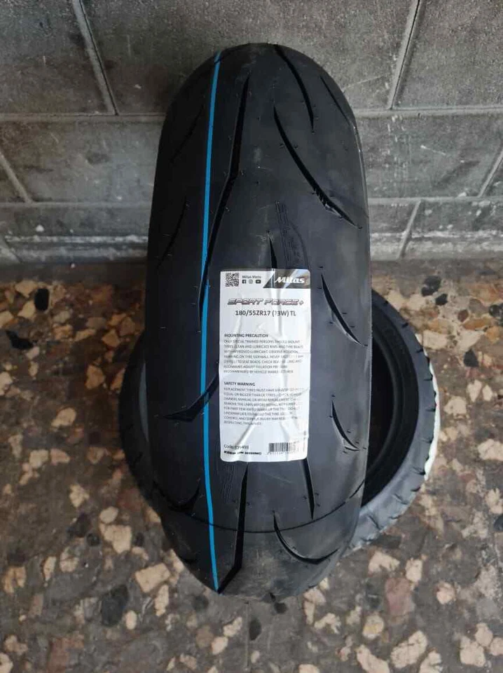 Pneumatico Posteriore REAR 180/55 ZR17 73W MITAS SPORT FORCE+ DOT 2025