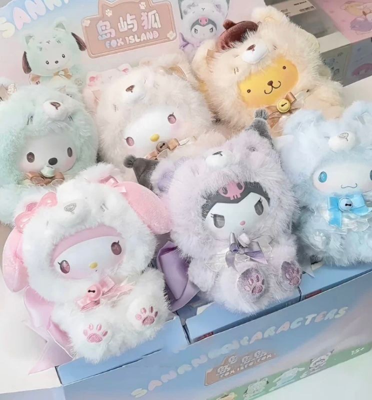 MINISO Sanrio Fox Island Series Blind Box Confirmed Action Figure