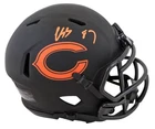 Luther Burden III Signed Chicago Bears Alternate Eclipse Mini Helmet (Beckett)