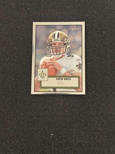 Drew Brees #THC96 2006 Topps Heritage Chrome card
