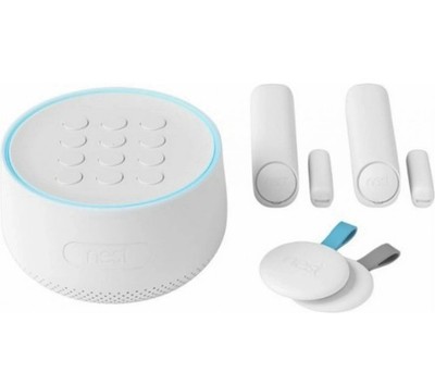 Google Nest Secure Security Alarm System Starter Pack H1500ES - White SEALED