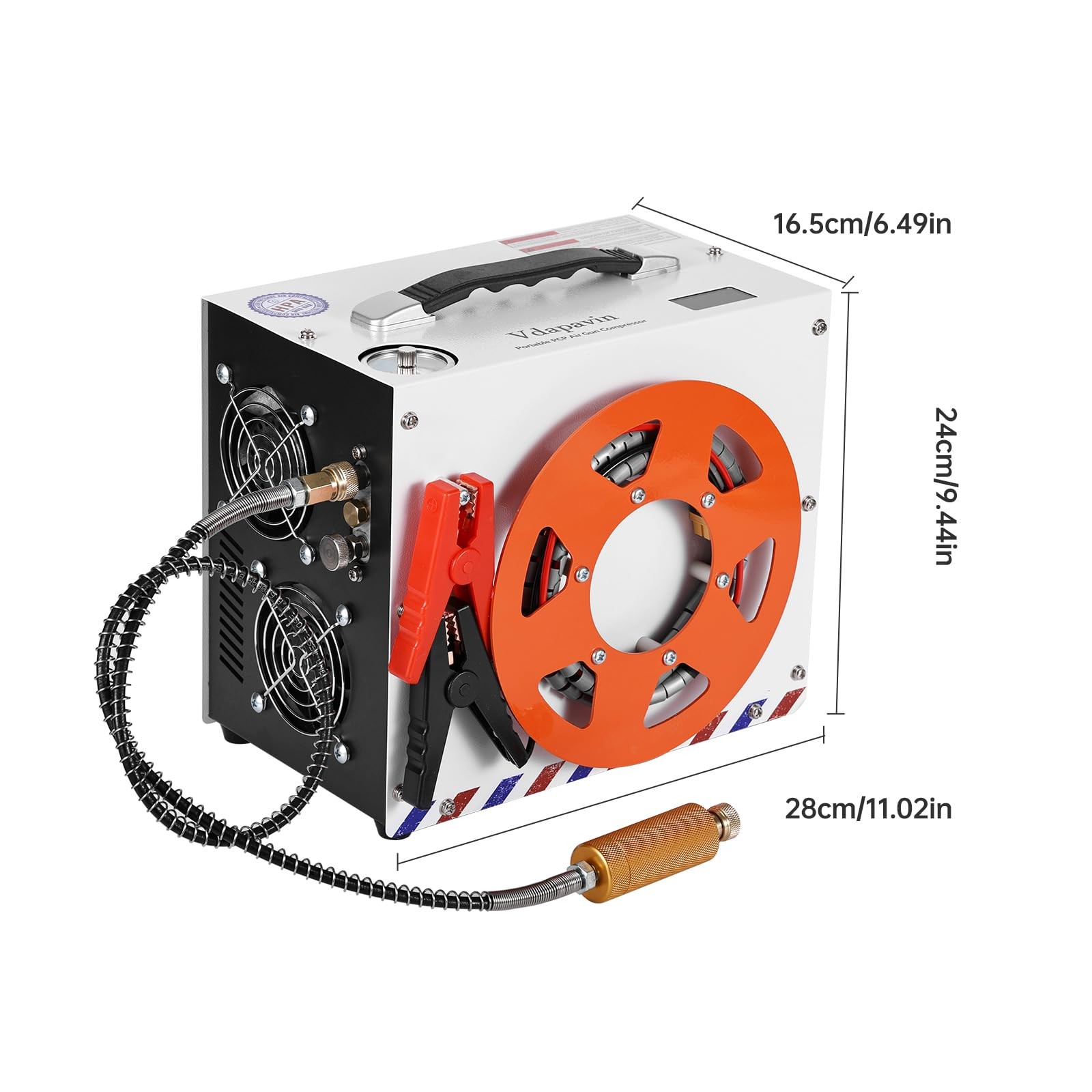 PCP Air Compressor，4500 psi / 300 bar - Auto-Shutdown Compressor, Dual Power ...