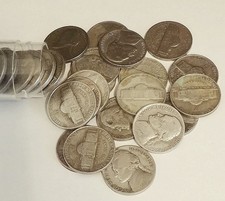 Lot of (3) Jefferson Silver War Nickels