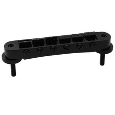 Musiclily Pro Black 52mm ABR-1 Tune-o-matic Wide Bridge For Epiphone LP Guitar
