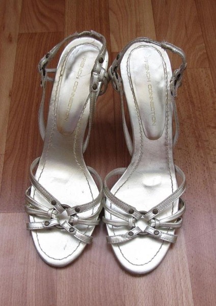 Women French Connection Heels Gold 39