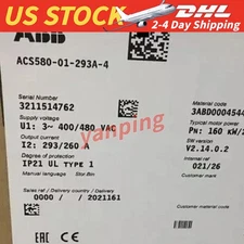 1PCS NEW ACS580-01-293A-4 ABB Frequency Converter ACS580-01-293A-4