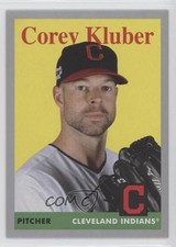 2019 Topps Archives 1958 Design Silver 74/99 Corey Kluber #19 0t2