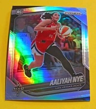 2025 Panini Prizm WNBA  Aaliyah Nye Silver Prizm RC #15