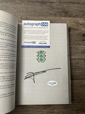 Matthew McConaughey Signed Autographed Book Greenlight ACOA COA