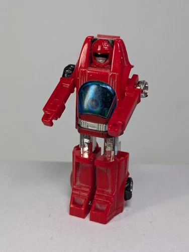 1983 Tonka GoBots Regular Turbo MR-07 Action Figure Vintage Worn Tires