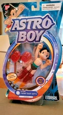 ASTRO BOY - Rocket Boot Astro figure / 2004 #14302 - New Sealed cartoon network