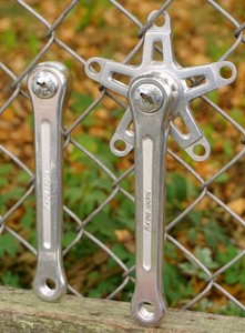 Pédalier Vintage Sugino GT BMX - 42 Dents, Bras 170mm, Alu, Carré Conique, Occasion