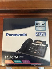Panasonic KX-TS4100 4-Line Speakerphone Phone W/ Power Supply