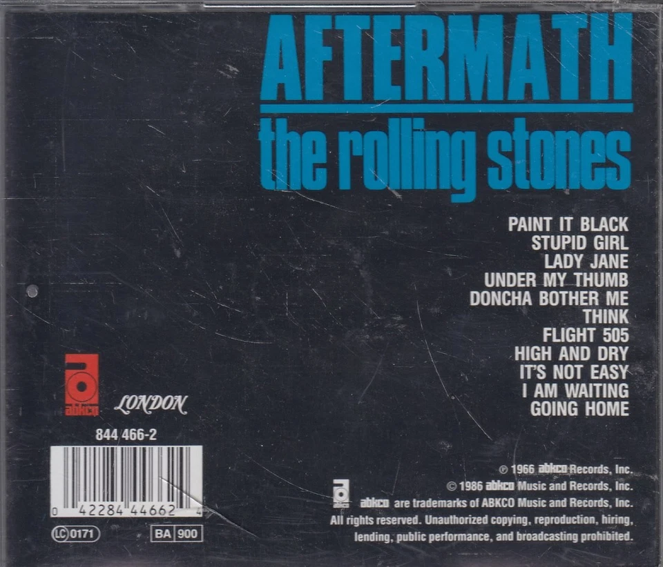 THE ROLLING STONES "Aftermath" CD-Album - Bild 2 von 2