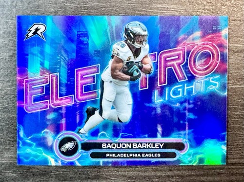 2025 Topps Resurgence - SAQUON BARKLEY - ELECTRO LIGHTS - Case Hit SP! #EL-20