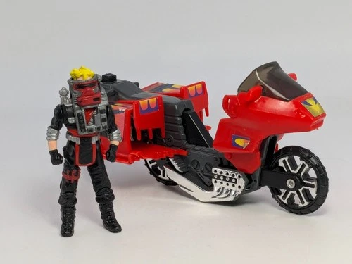 Vintage Kenner M.A.S.K. Vampire Motorcycle w/ Floyd Malloy 1986 Complete MASK