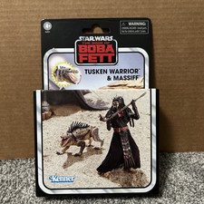 Star Wars Vintage Collection Tusken Warrior & Massiff Book Of Boba Fett TARGET