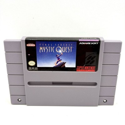 SNES Final Fantasy: Mystic Quest (Super Nintendo) Tested Saves