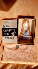 Ye Olde Chastity Belt for Milady - vintage novelty gift