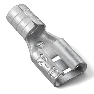#ad 50 Pcs High Temperature Female Non Insulated Spade Connectors 12 10 Gauge Quick $13.91
