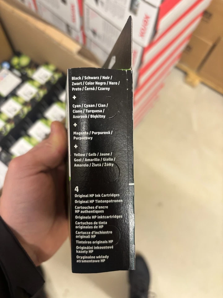 HP 364, Pack de 4, Negro, Cian, Magenta, Amarillo, Original, Original. Exp. 12/2026 Foto 4 de 4