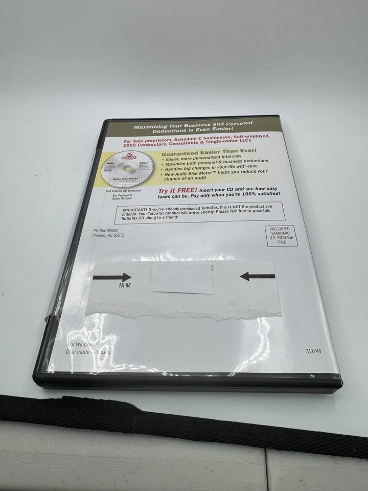 Turbo Tax 2007 Federal + State Full Edition CD Home & Business NEW - Image 4 of 4