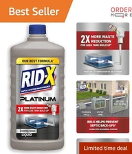 Septic System Treatment Liquid 24 Fl Oz Natural Bacteria and Enzymes