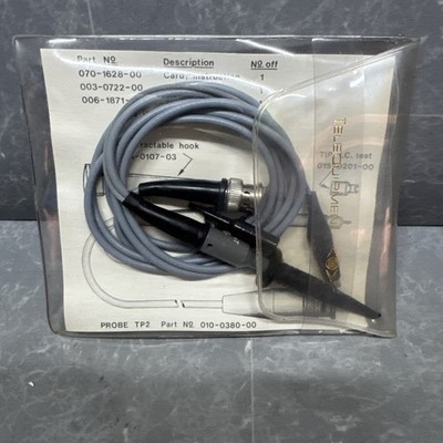 Vintage Oszilloskop Sonde TP2 Teil 010-0380-00 BNC Messleitung Telequipment
