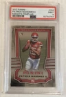 2017 Panini Patrick Mahomes II  Knights Templar Foil RC #104 PSA 9 Mint Chiefs