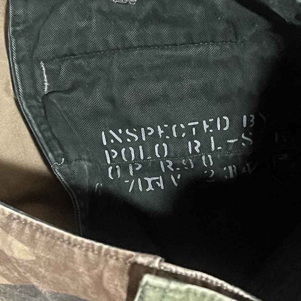 Мужские штаны-карго Polo Ralph Lauren Utility Surplus размер 34x30 камуфляжные прямые штанины - Изображение 3 из 4