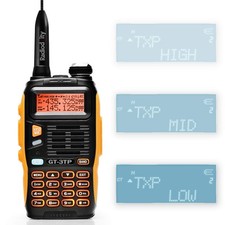 Baofeng GT-3TP Mark III Walkie Talkie VHF/UHF 144-146/430-440MHz Ricetrasmittent