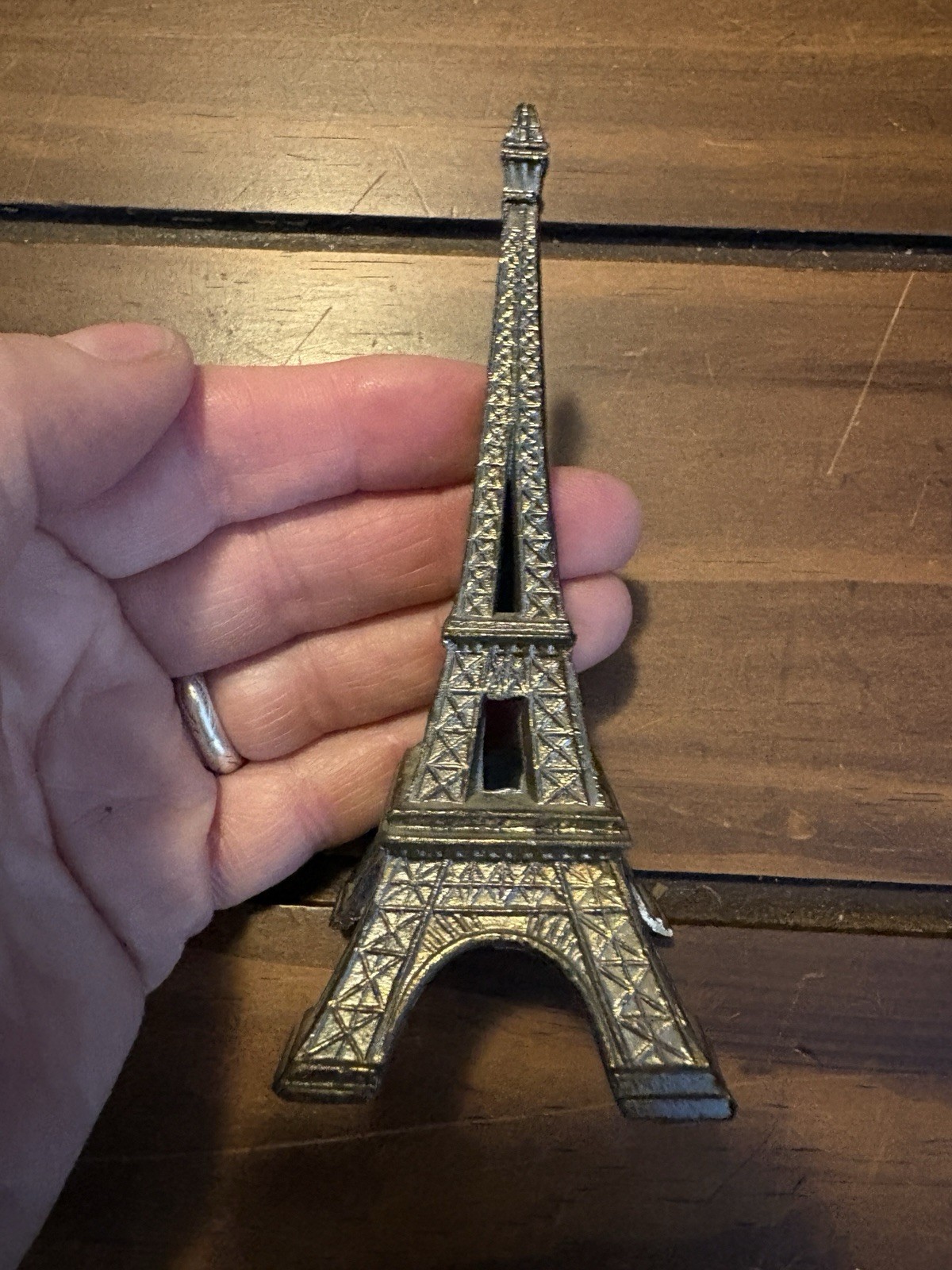 EIFFEL TOWER MINIATURE REPLICA VINTAGE SOUVENIR
