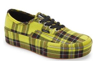 patent plaid vans