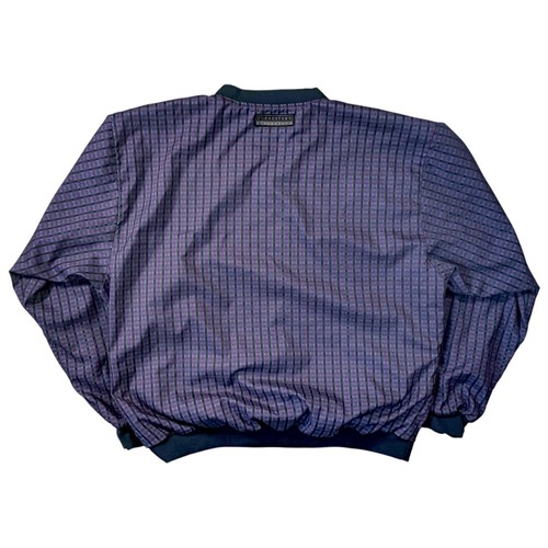 Forrester's Outerwear Vintage Womens Golf Plaid Purple Windbreaker Medium M - Picture 9 of 12