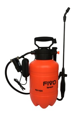 Electric Pump & Manual Dual Function Lawn & Garden Sprayer 1.35 Gallon/5L New